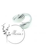 Forever Love Hug Ring Adjustable
