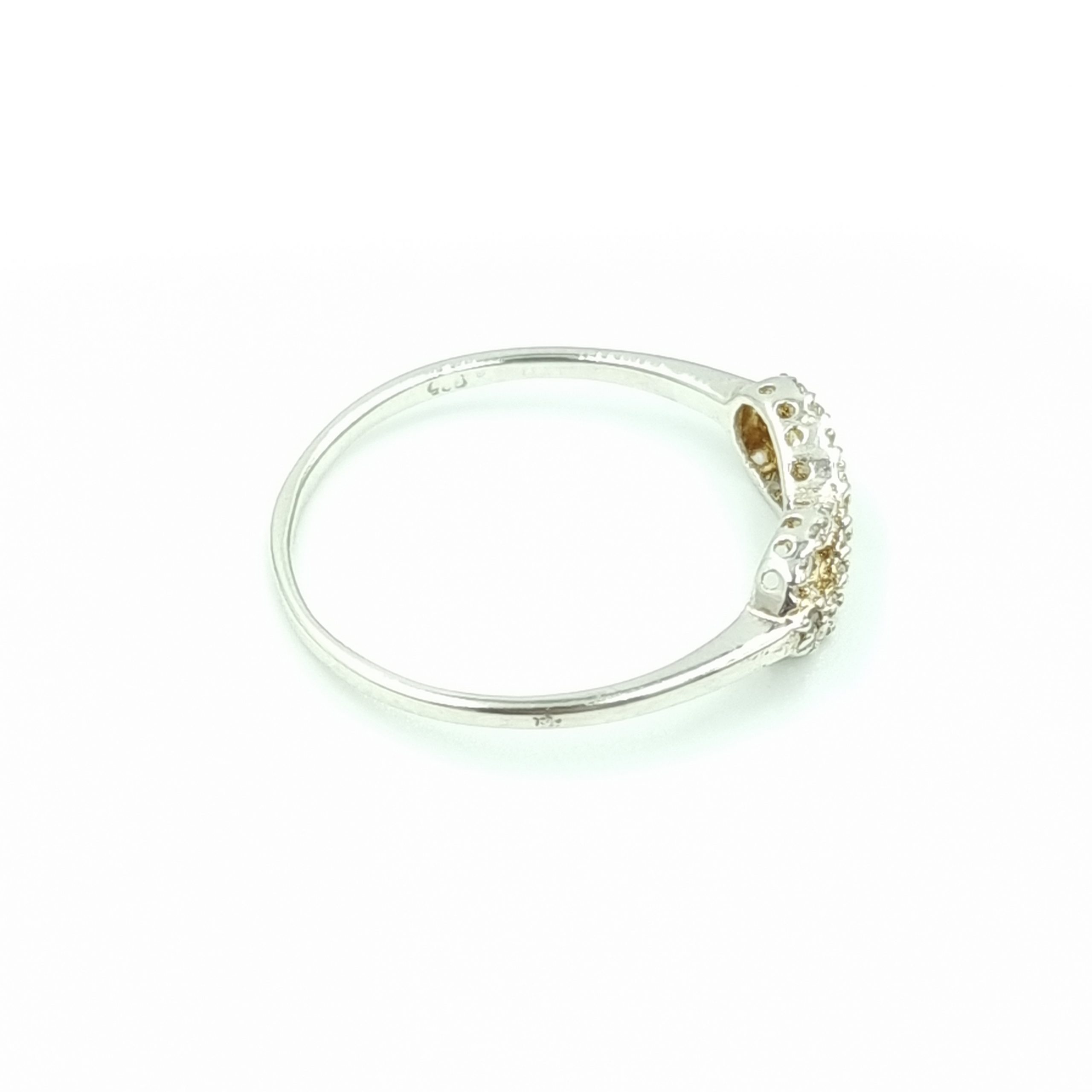 Silver Infinity Cubic Zirconia Ring - Image 6