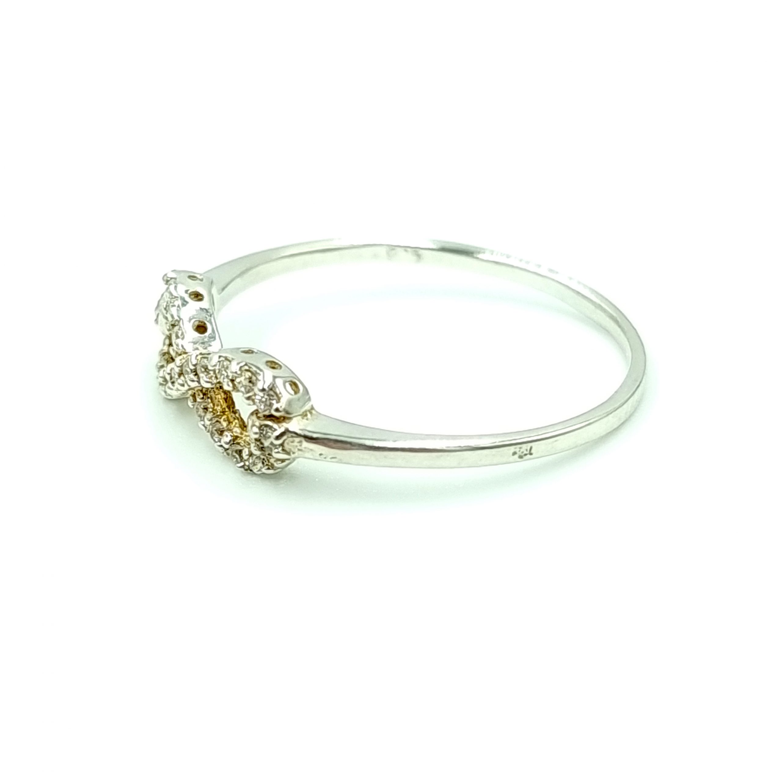 Silver Infinity Cubic Zirconia Ring - Image 7